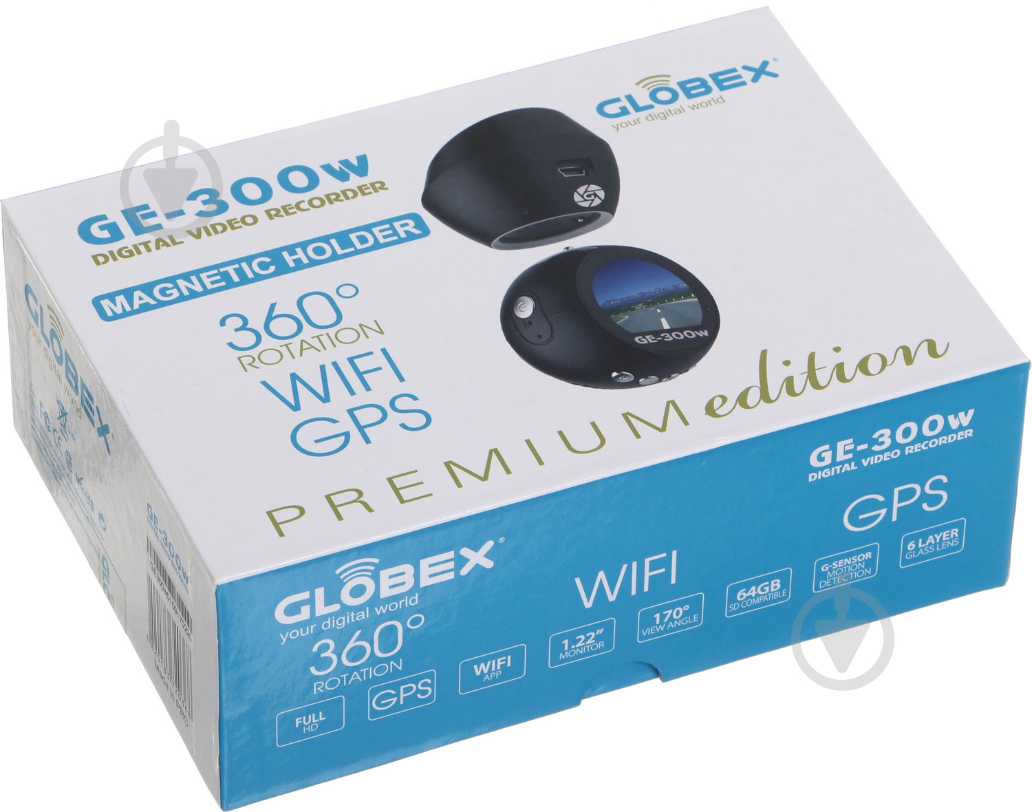 Видеорегистратор Globex GE-300w - фото 9