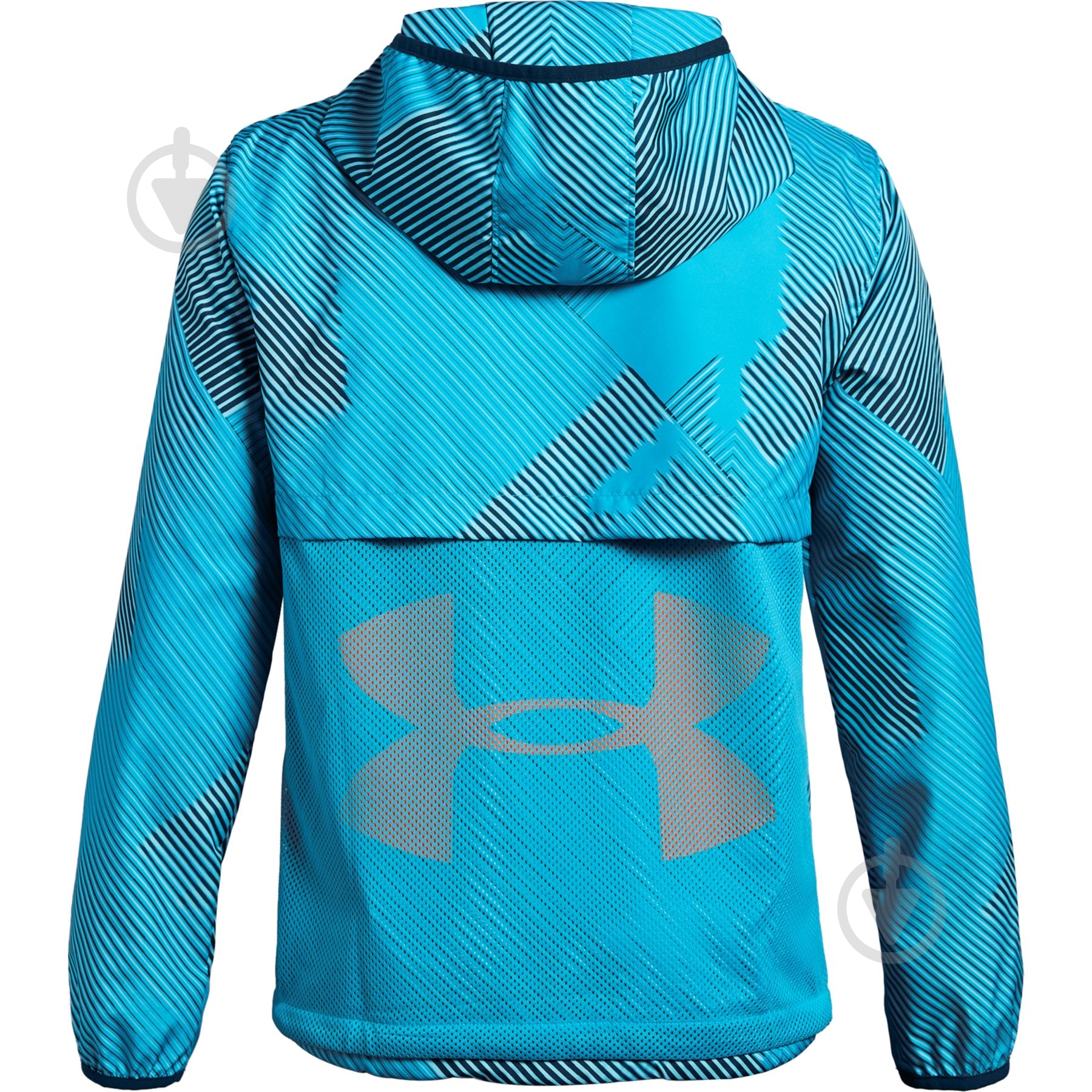Ветровка весенняя Under Armour Sack Pack Jacket 1306165-489 синяя - фото 2