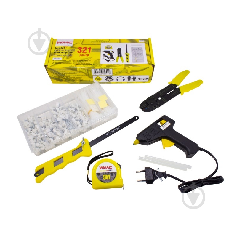 Набор ручного инструмента WMC TOOLS 321 шт. WT-10321 - фото 1 Набор ручного инструмента WMC TOOLS 321 шт. WT-10321 - фото 1