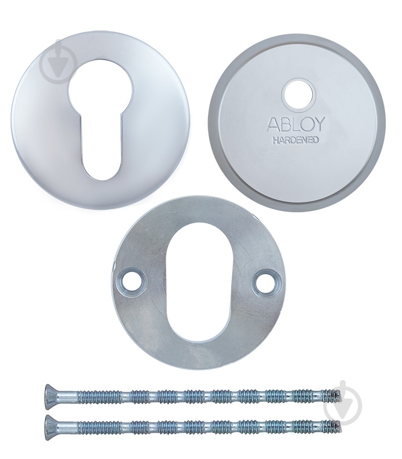 Броненакладка Abloy CH101 хром сатин - фото 4 Броненакладка Abloy CH101 хром сатин - фото 4