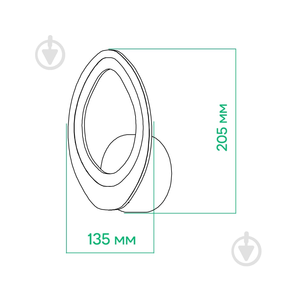 Бра ARDERO SOFI белый AL6151ARD - фото 3