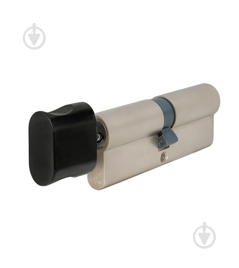 Цилиндр Mul-T-Lock Integrator 31x31 ключ-вороток 62 мм черный - фото 2