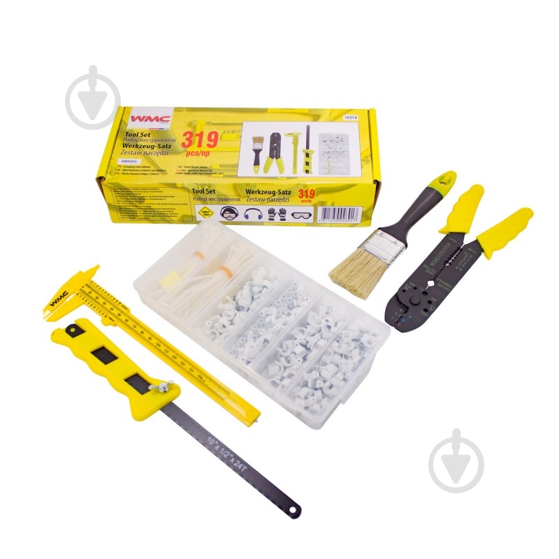 Набор ручного инструмента WMC TOOLS 319 шт. WT-10319 - фото 1