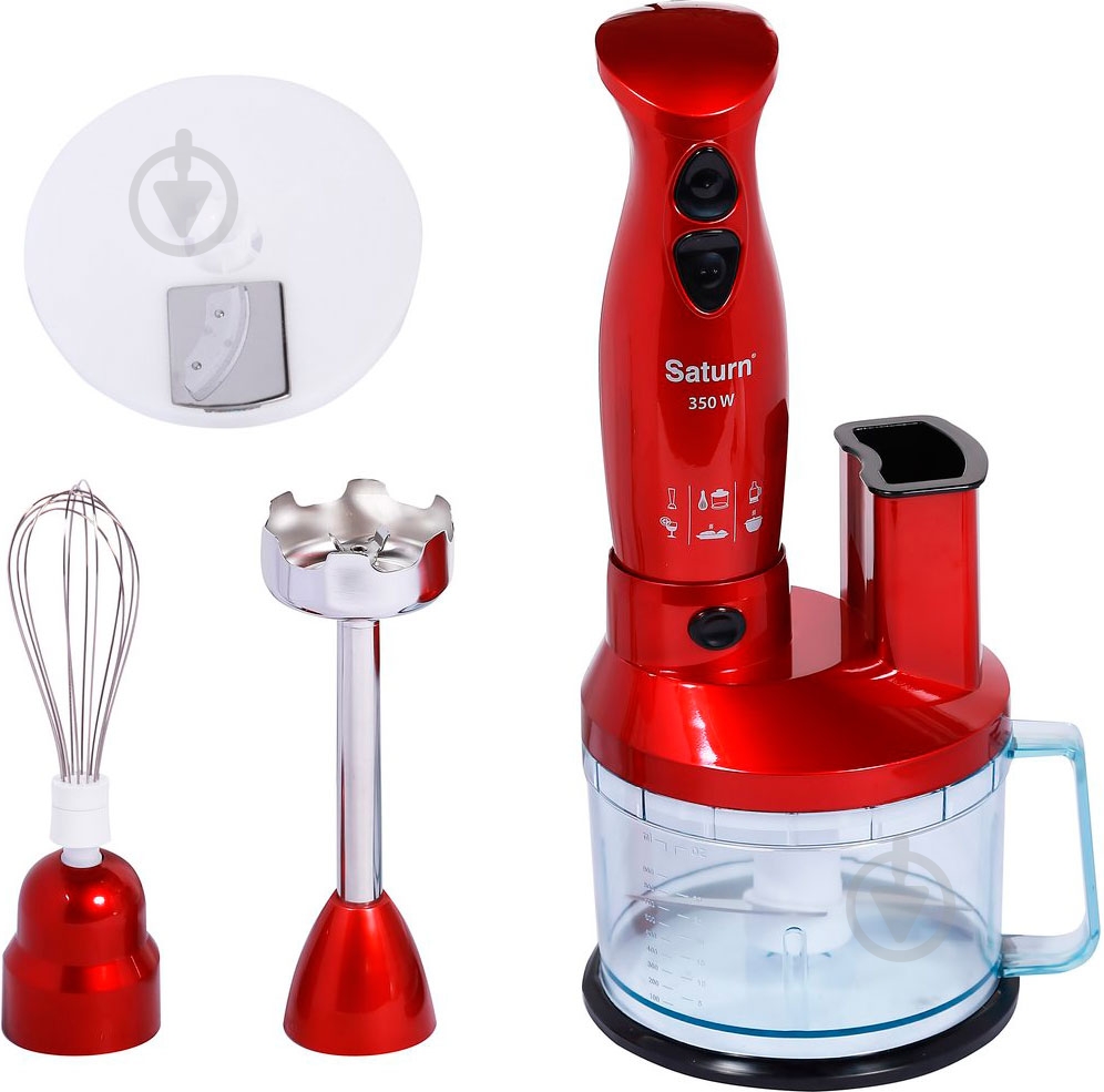 Блендер заглибний Saturn ST-FP1065 Red - фото 1