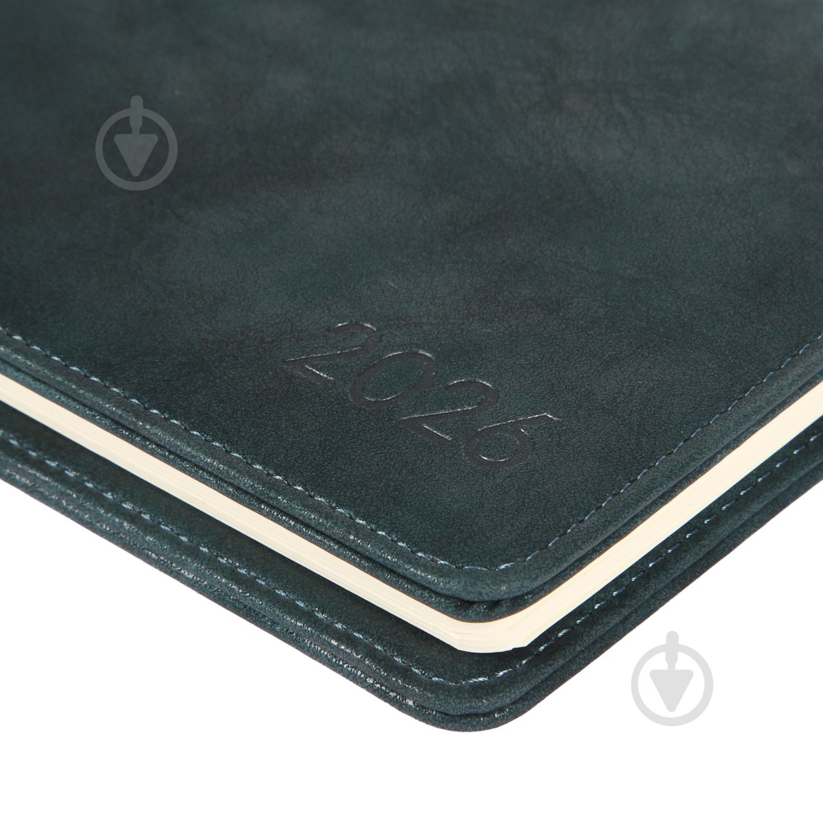 Еженедельник датированный настольный 34х13 см Case Leo Planner A4 2026 252678 зеленый - фото 2