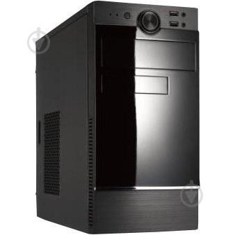 Корпус CaseCom CM-419 400W-120mm micro ATX black - фото 1