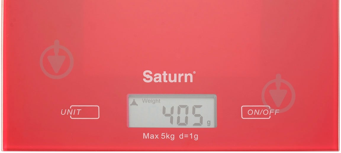 Ваги кухонні Saturn ST-KS7810 red - фото 2