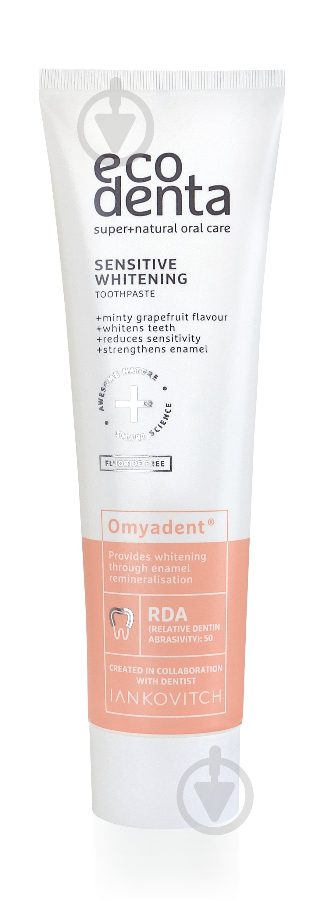 Зубная паста ECODENTA EXPERT LINE SENSITIVE отбеливающая 100 мл - фото 3 Зубная паста ECODENTA EXPERT LINE SENSITIVE отбеливающая 100 мл - фото 3