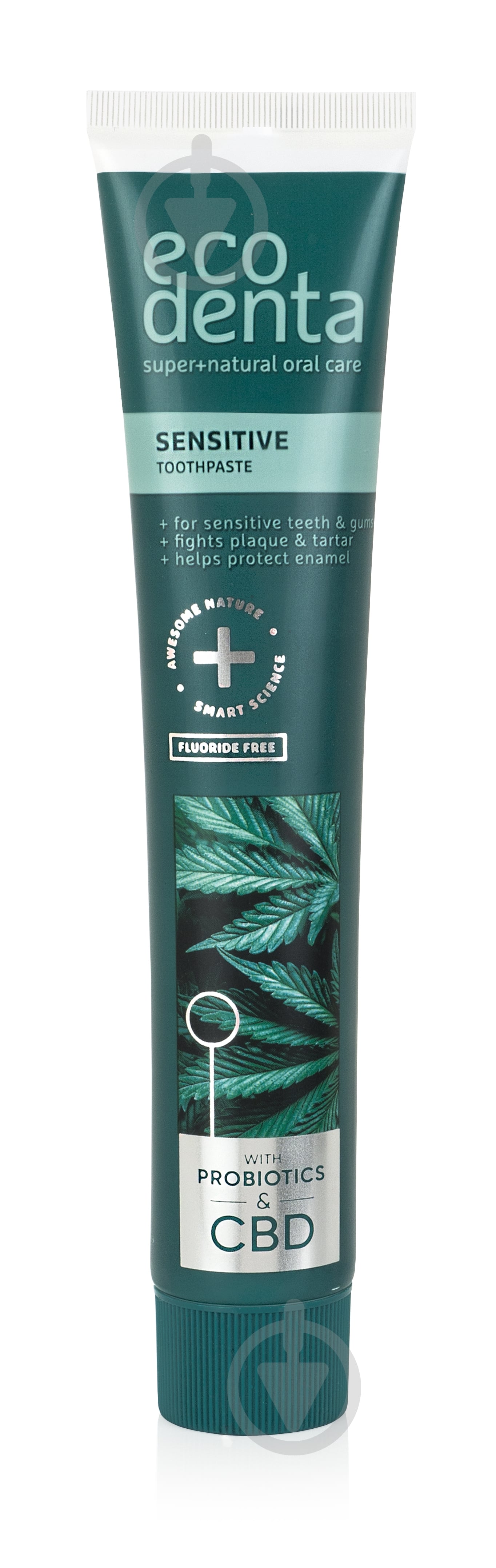 Зубная паста ECODENTA EXPERT LINE SENSITIVE с CBD и пробиотиками 75 мл - фото 1 Зубная паста ECODENTA EXPERT LINE SENSITIVE с CBD и пробиотиками 75 мл - фото 1