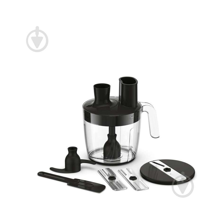 Блендер погружной Tefal QUICKCHEF QUARTZITE 8IN1 HB65LD38 серебряный - фото 8