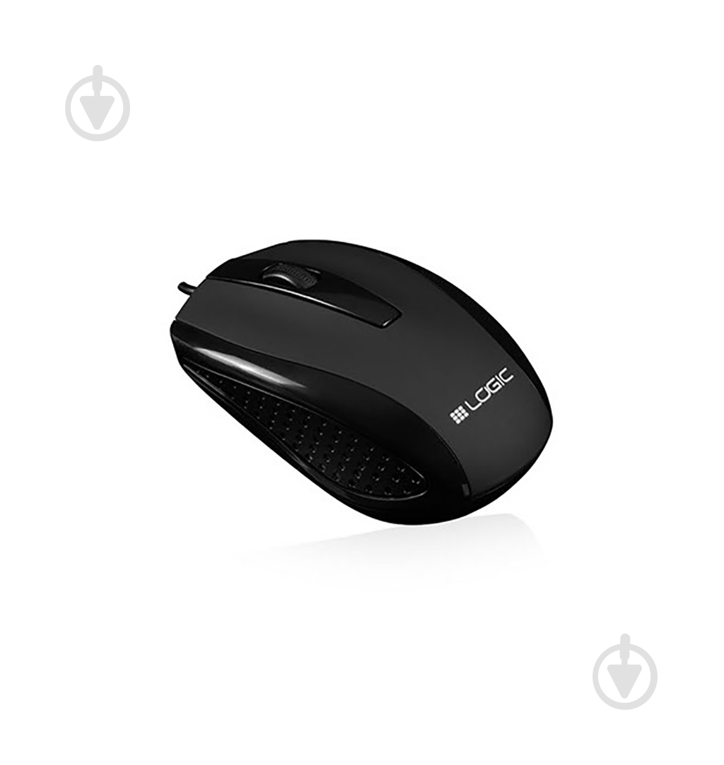 Мышка Logic Concept LM-31 USB (M-LC-LM31W-BK) black - фото 2