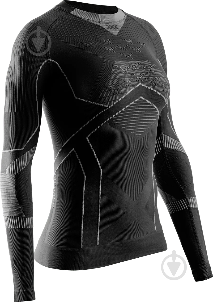 Термокофта X-Bionic ENERGY ACCUMULATOR LIGHT SHIRT LS MEN EA-WTH2W24W-B121 р.S черный - фото 1
