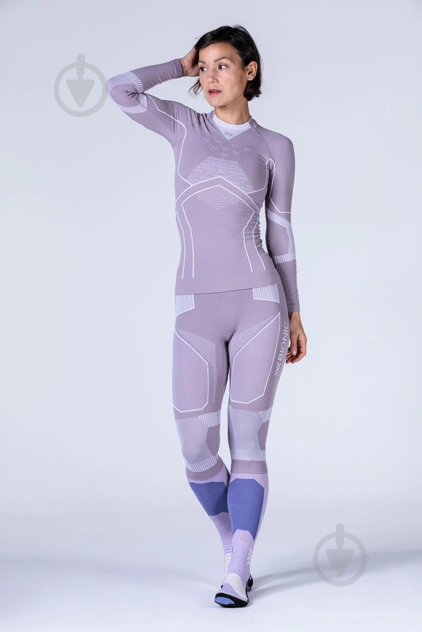 Термокофта X-Bionic ENERGY ACCUMULATOR LIGHT SHIRT LS MEN EA-WTH2W24W-B121 р.S черный - фото 3
