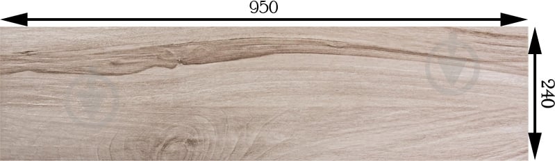 Плитка STN CERAMICA Сауко грис 24x95 - фото 2