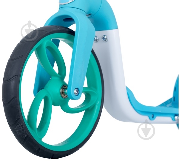 Самокат-беговел AEST B02 2 в 1 голубой - фото 3