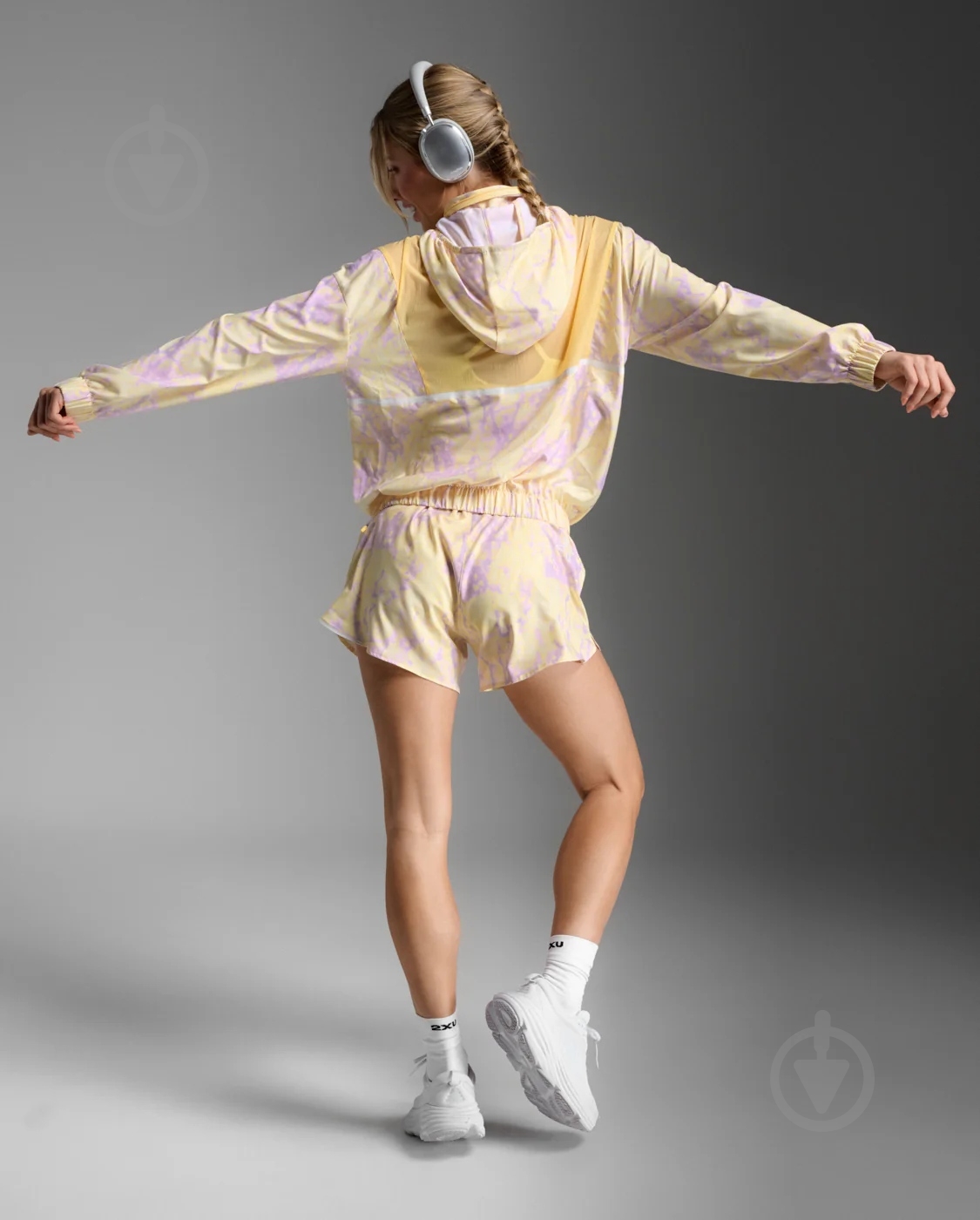 Вітрівка жіноча 2XU Aero Sheer Windbreaker WR7353a_PXL/WRF р.XS різнокольорова - фото 7
