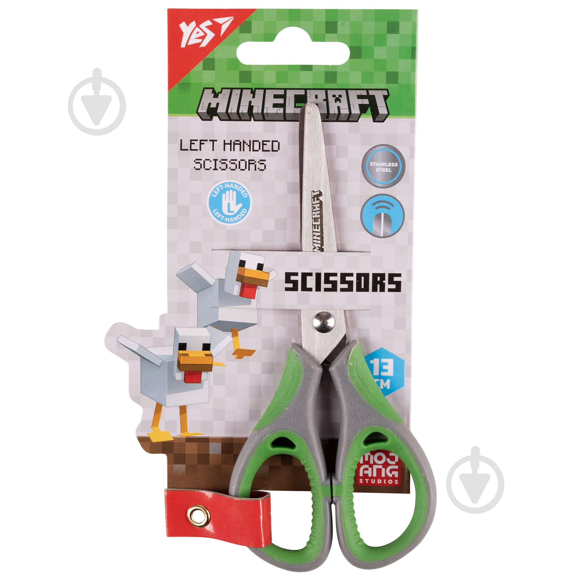 Ножницы для левши Minecraft 13 см YES 480434 - фото 1 Ножницы для левши Minecraft 13 см YES 480434 - фото 1