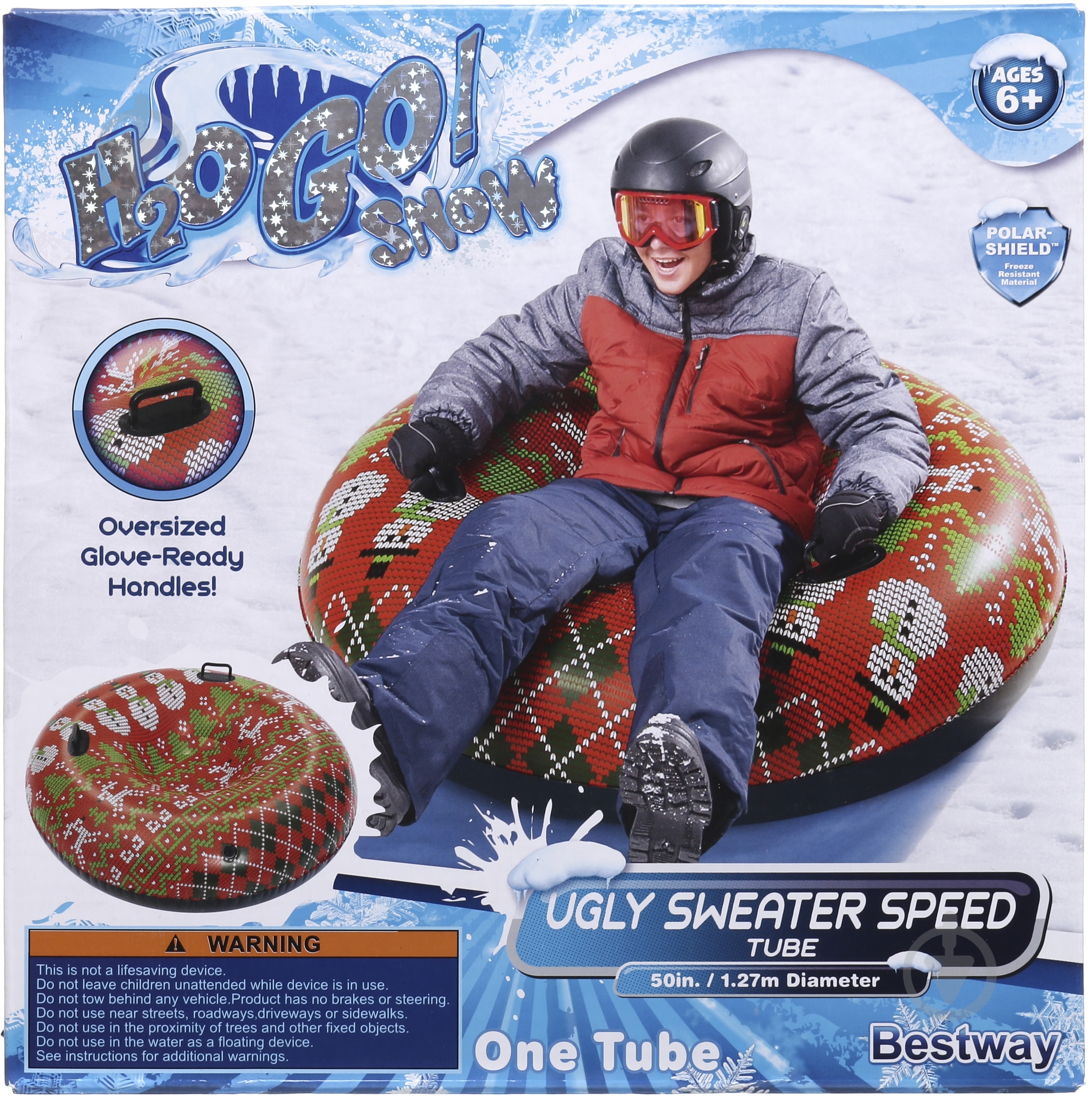 Тюбинг Bestway надувний Светр 127 см - фото 1