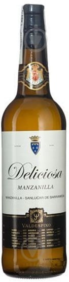 Вино Valdespino Manzanilla Deliciosa белое сухое 0,75 л - фото 1 Вино Valdespino Manzanilla Deliciosa белое сухое 0,75 л - фото 1