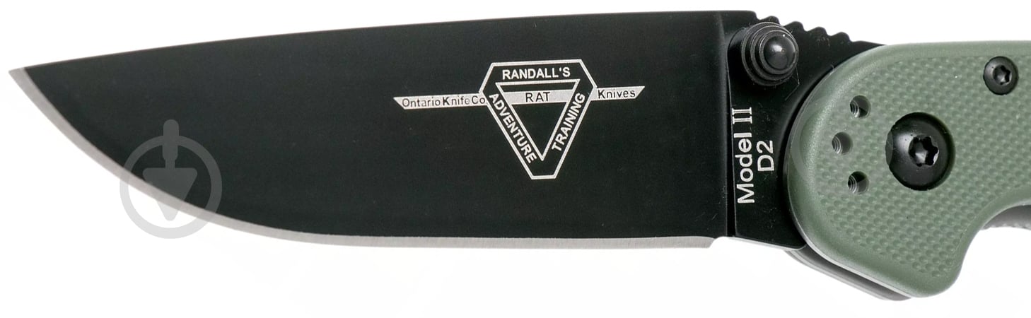 Нож складной Ontario Knife RAT II Linerlock D2 1478.00.13 - фото 3 Нож складной Ontario Knife RAT II Linerlock D2 1478.00.13 - фото 3