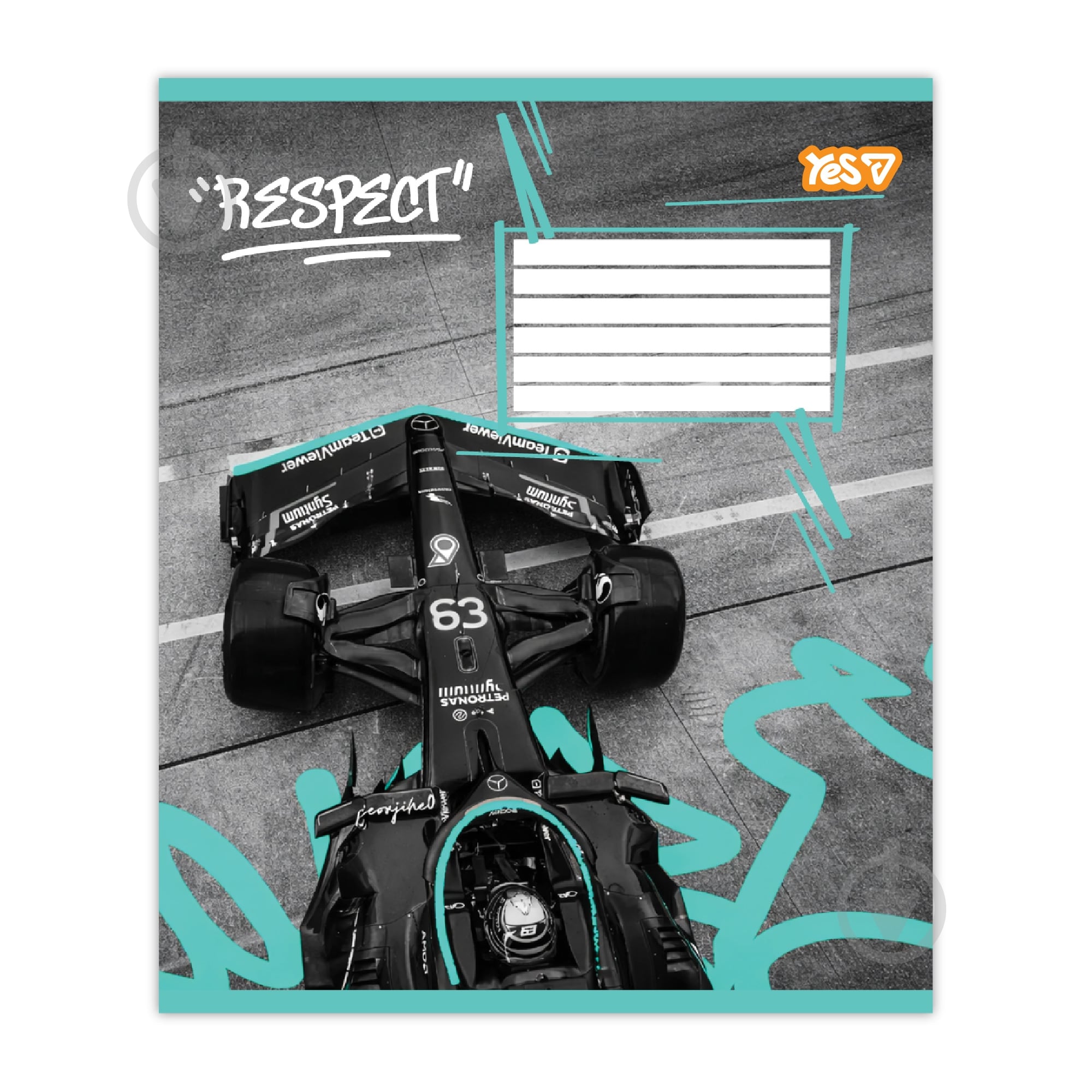 Зошит шкільний Respect 24 арк. клітинка 768886 YES - фото 2 Зошит шкільний Respect 24 арк. клітинка 768886 YES - фото 2