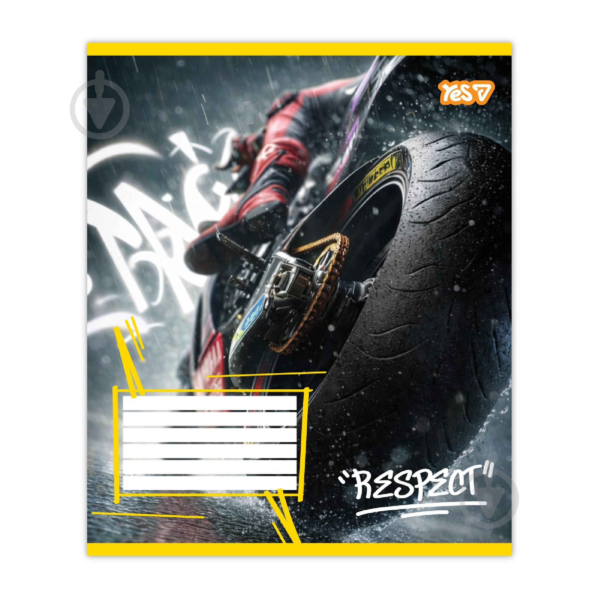 Зошит шкільний Respect 24 арк. клітинка 768886 YES - фото 4 Зошит шкільний Respect 24 арк. клітинка 768886 YES - фото 4