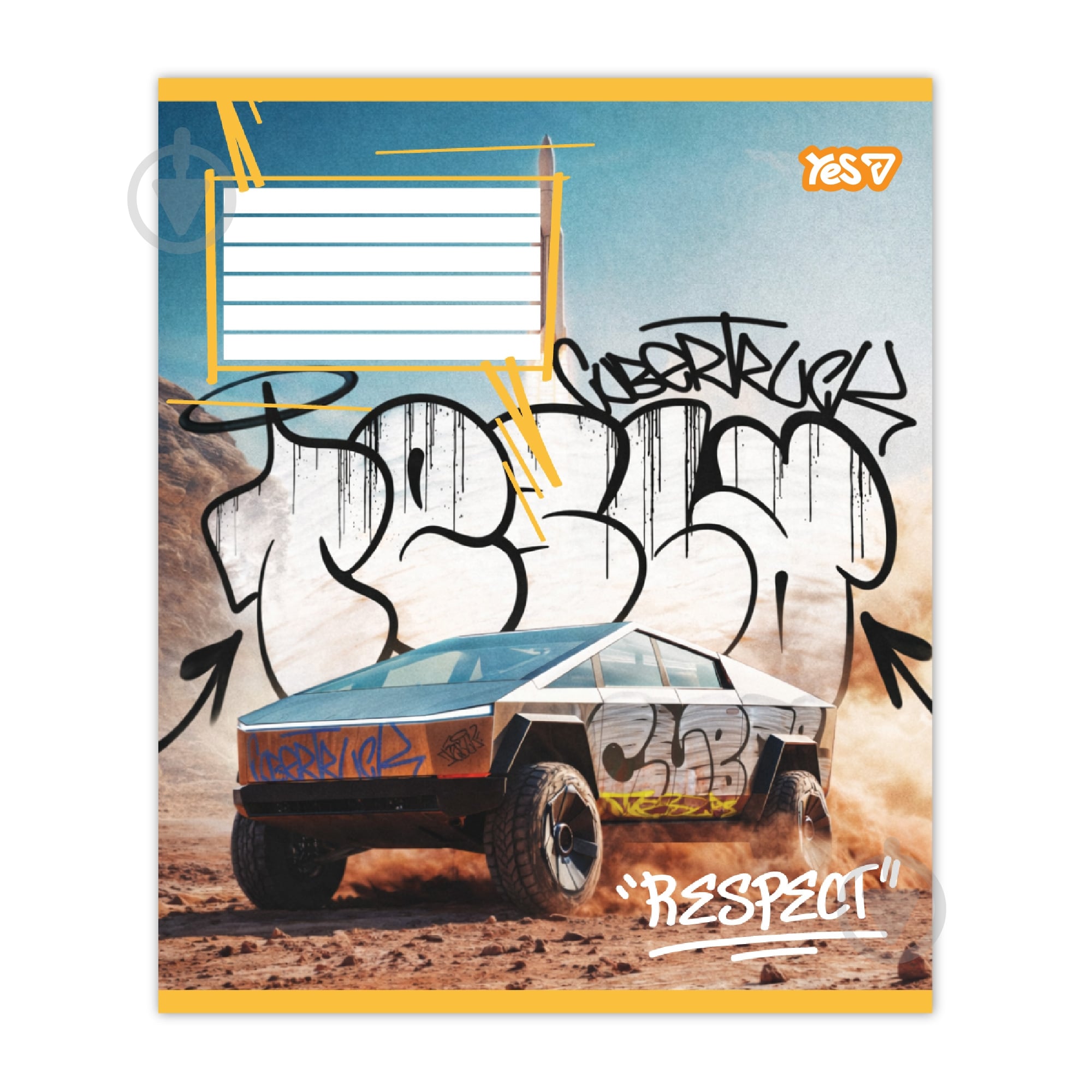 Зошит шкільний Respect 24 арк. клітинка 768886 YES - фото 6 Зошит шкільний Respect 24 арк. клітинка 768886 YES - фото 6