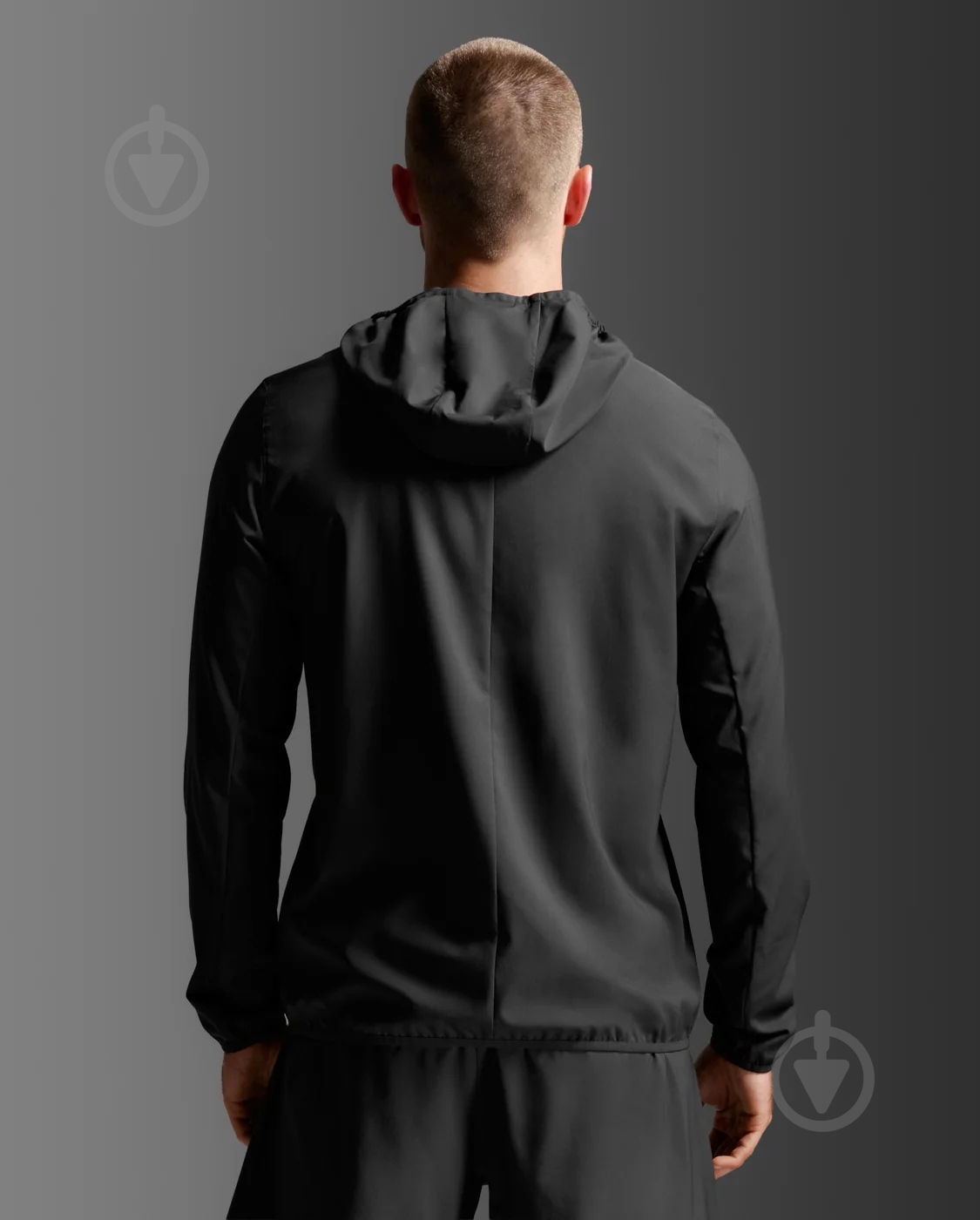 Вітрівка чоловіча 2XU Aero Jacket MR7209a_BLK/SRF р.2XL чорна - фото 2