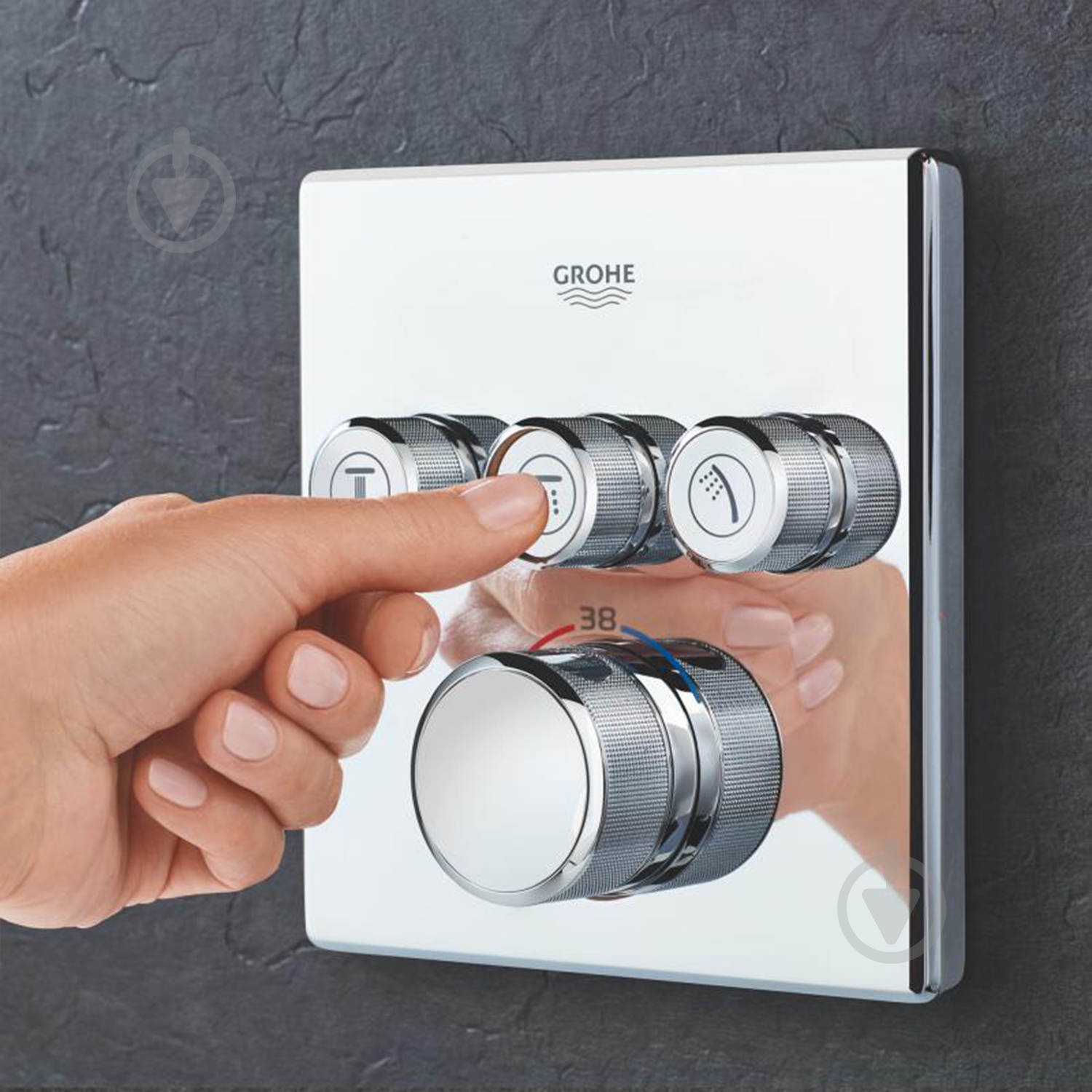 Душова система прихованого монтажу Grohe QuickFix SmartControl UA202802C3 - фото 2 Душова система прихованого монтажу Grohe QuickFix SmartControl UA202802C3 - фото 2