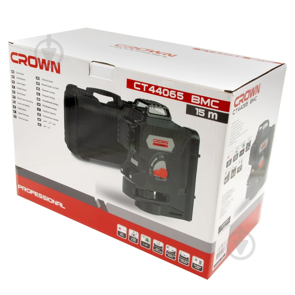 Нивелир лазерный Crown CT44065 - фото 8