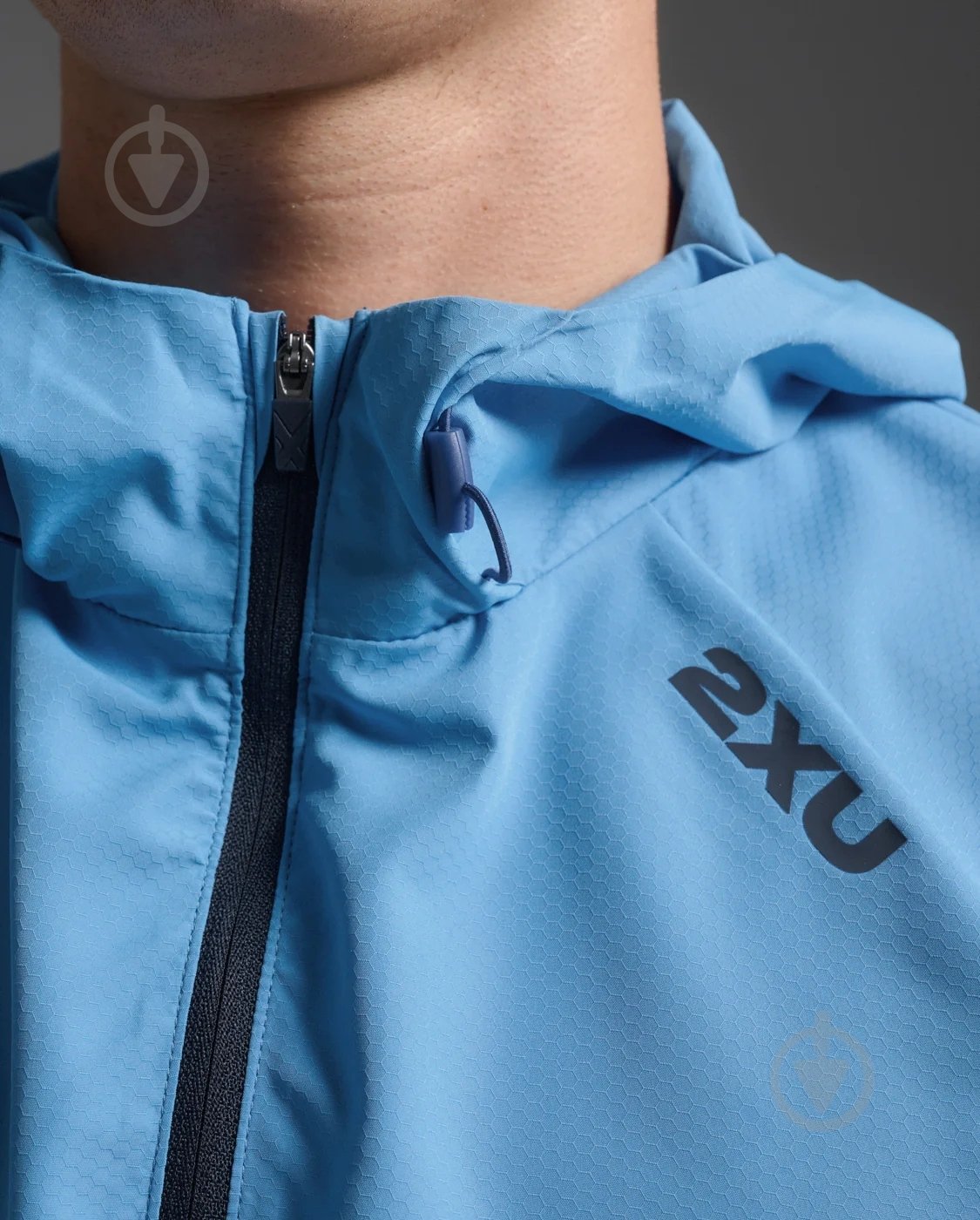Вітрівка чоловіча 2XU Aero Hex Windbreaker MR7358a_AZB/MDN р.S синя - фото 6