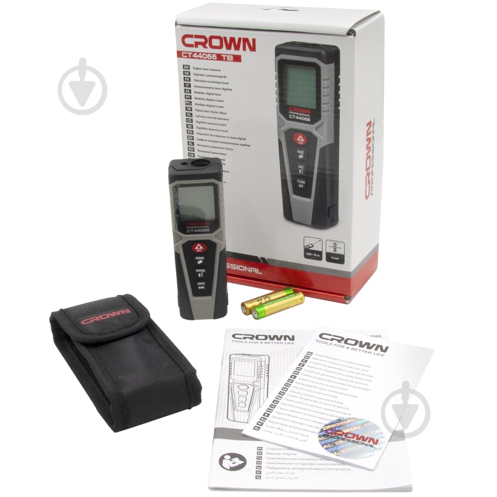 Рулетка лазерная Crown CT44066 - фото 4