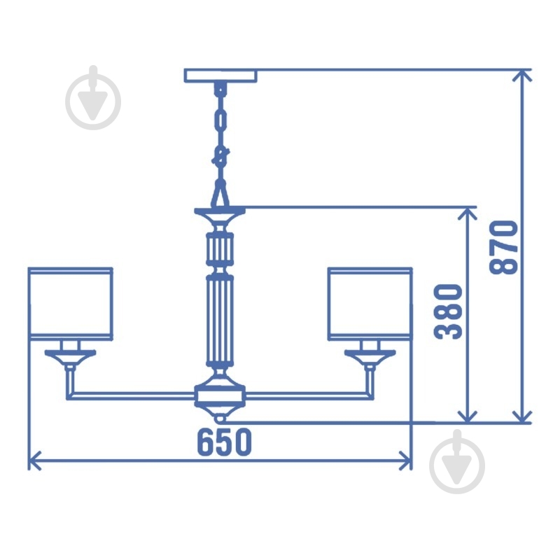 ВИТРИНА! Люстра Victoria Lighting 6x40 Вт E14 хром Madlen/PL6 chrome - фото 3 ВИТРИНА! Люстра Victoria Lighting 6x40 Вт E14 хром Madlen/PL6 chrome - фото 3