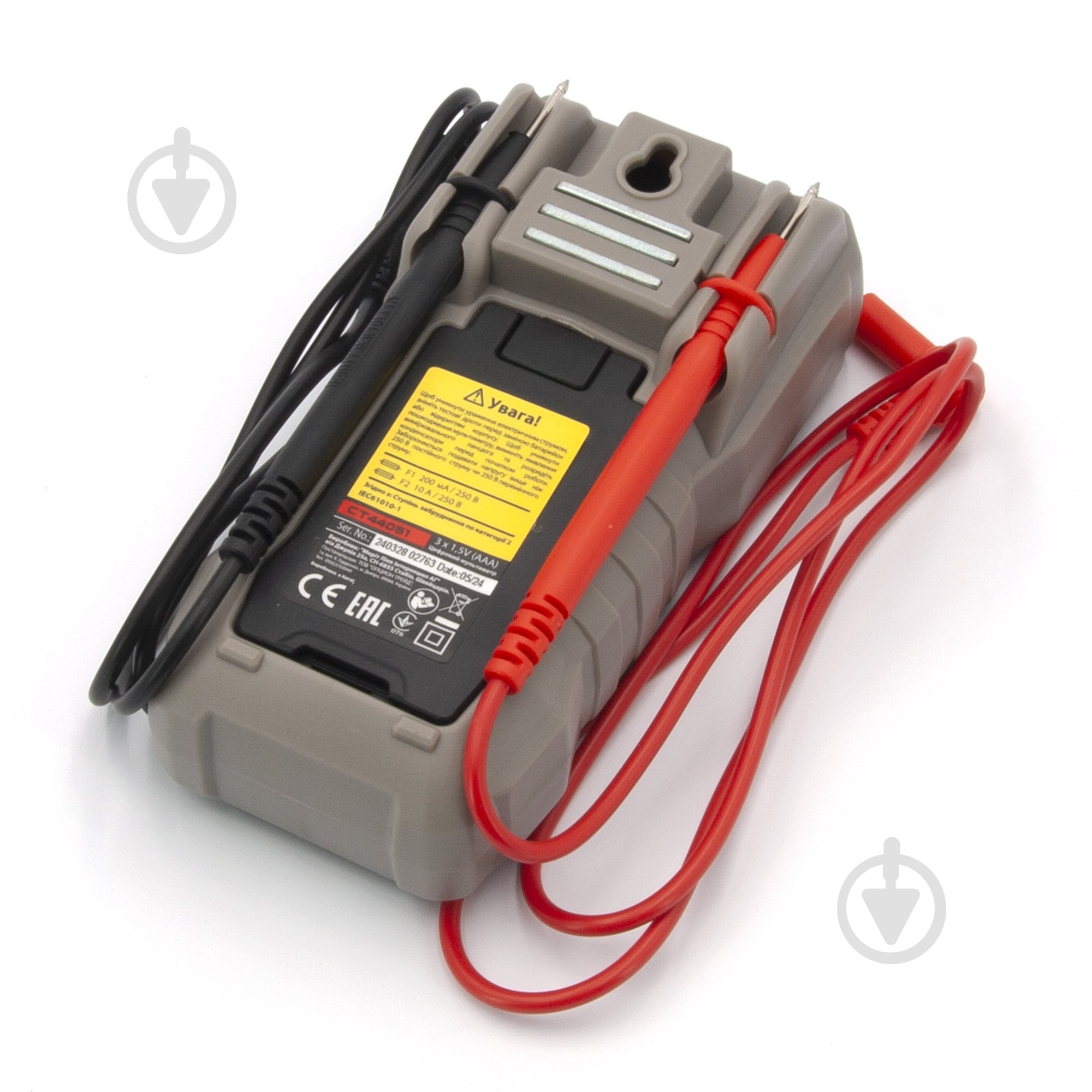 Мультиметр цифровий Crown CT44051 - фото 3