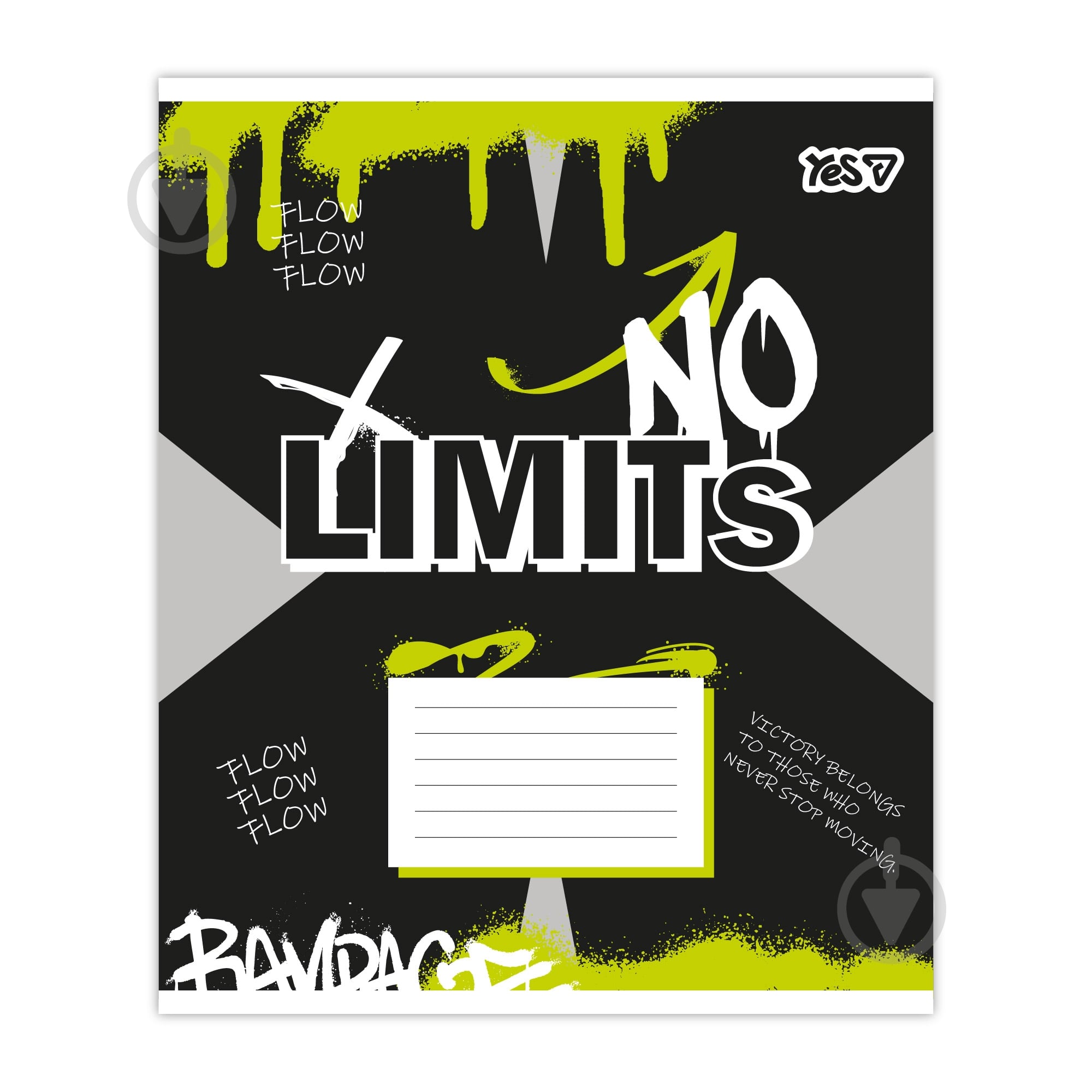 Зошит шкільний No limits 36 арк. клітинка 768840 YES - фото 3
