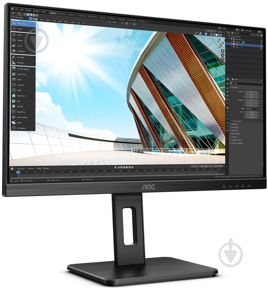 Монітор AOC 23,8" (24P2C) - фото 2