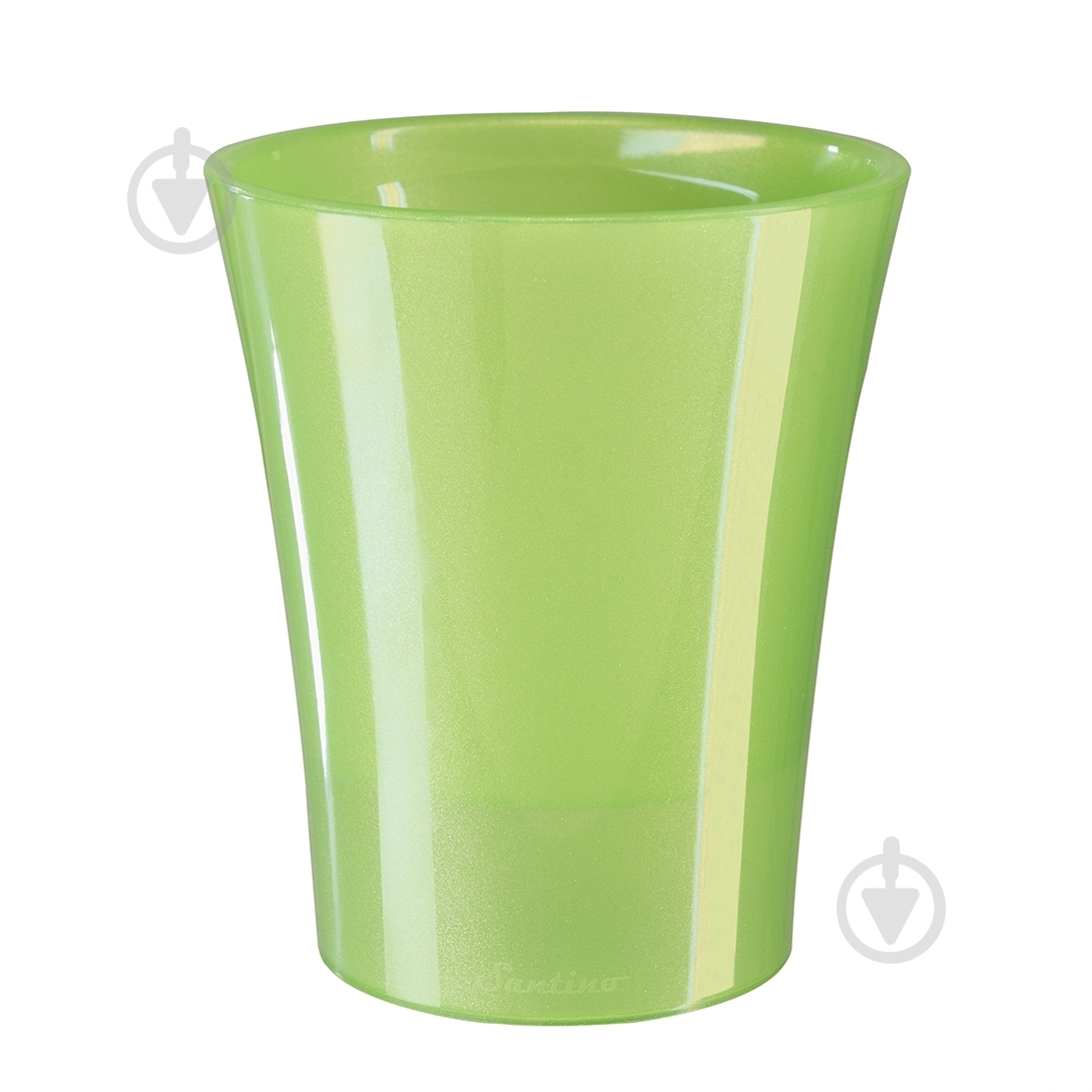 Вазон пластик Arte-Dea круглый зеленое яблоко 1,25 л Santino (2017048) - фото 1 Вазон пластик Arte-Dea круглый зеленое яблоко 1,25 л Santino (2017048) - фото 1