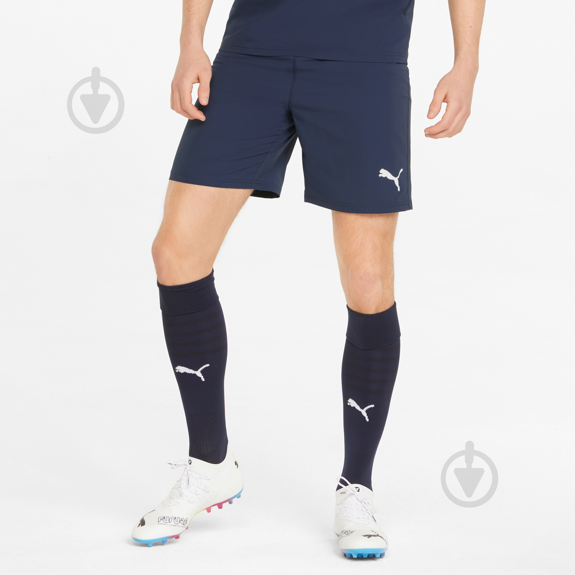 Шорты Puma TEAMFINAL SHORTS 70507606 р. M синий - фото 3