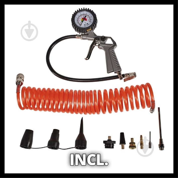 Компрессор Einhell TC-AC 190/6/8 OF Set (4020650) 4020650 - фото 6