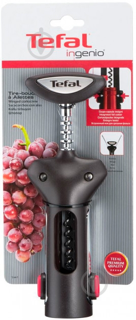 Штопор-бабочка Tefal Ingenio 23.3 см (K2073414) - фото 6