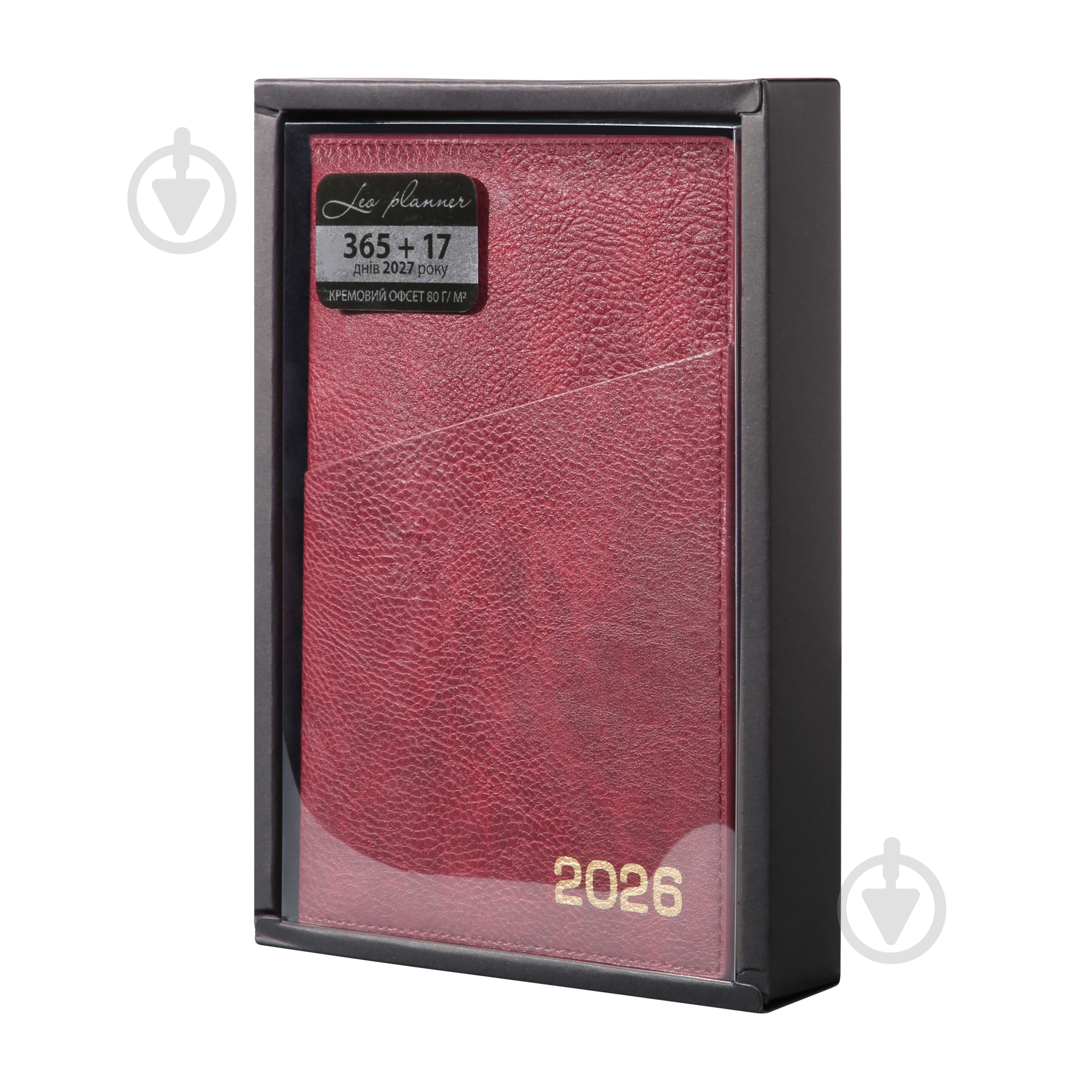 Дневник датированный Credo Leo Planner A5 252645 красный - фото 3