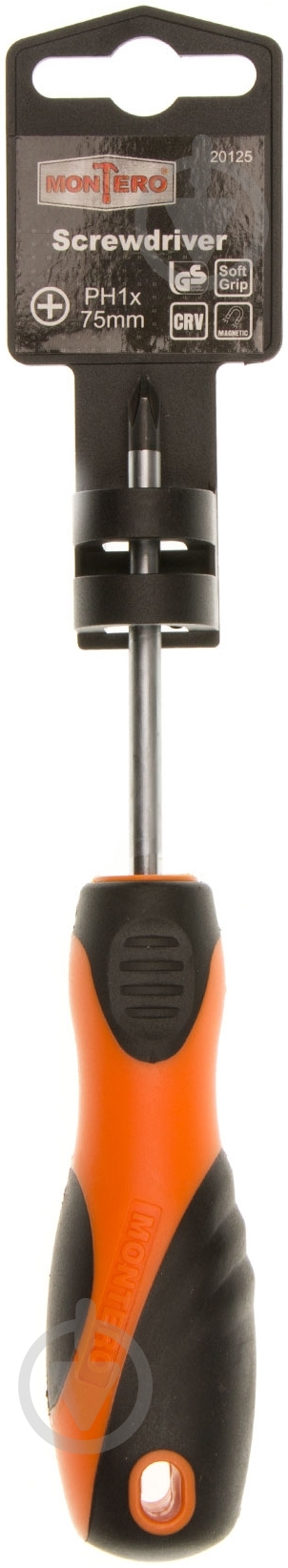Отвертка Montero PH1×75 мм 20125 - фото 2