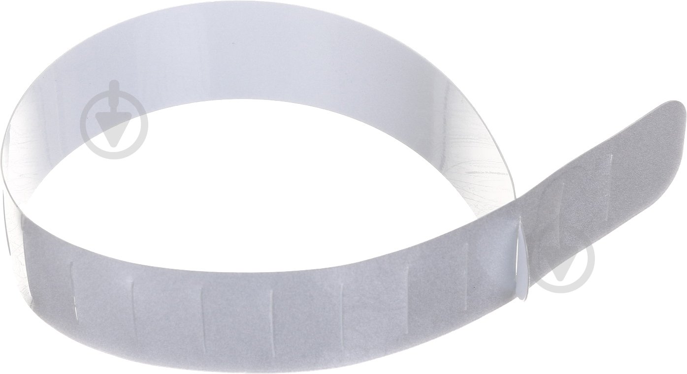 Браслет светоотражающий MAXGROUP белый - фото 1