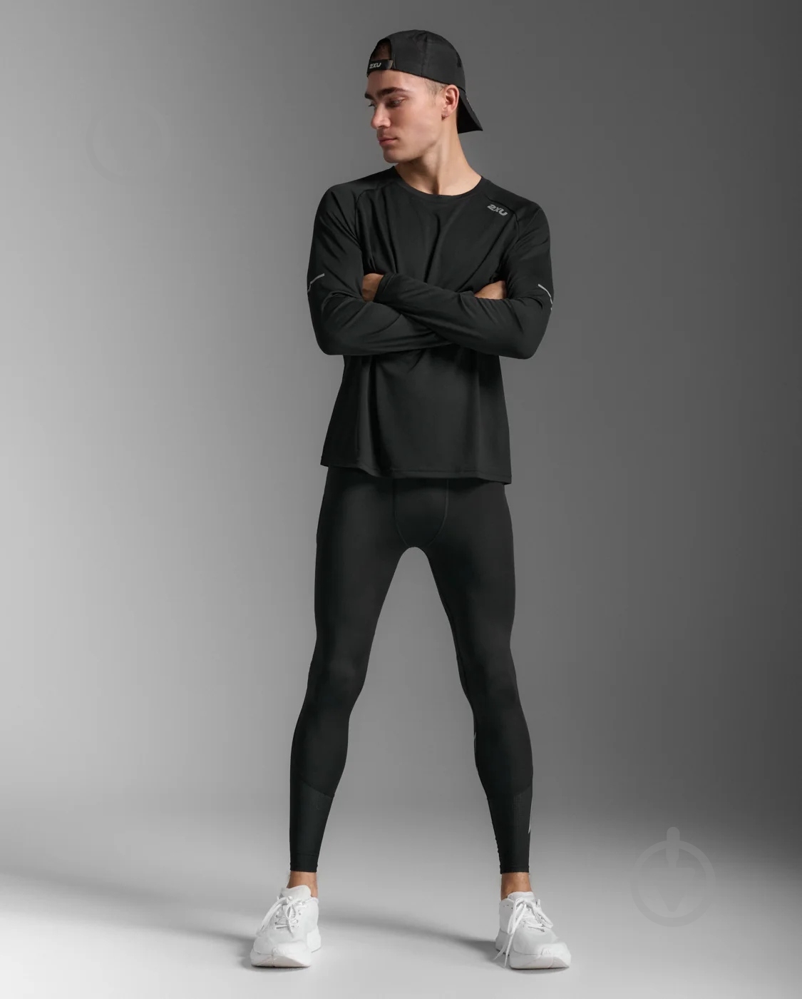 Тайтси 2XU Aero Mesh Compression Tights MA7377b_BLK/SRF р.M чорний - фото 8
