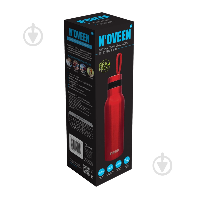 Термобутылка Noveen TB125 Red 500 мл - фото 6