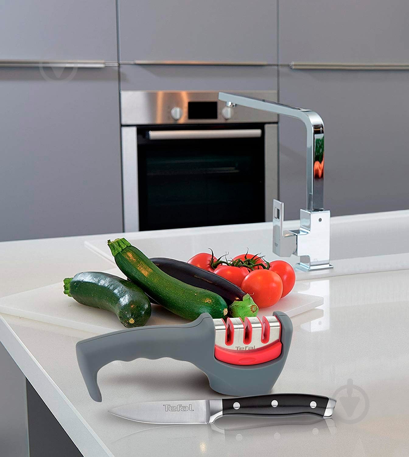 Точилка для ножей Tefal Fresh Kitchen K2090514 - фото 6