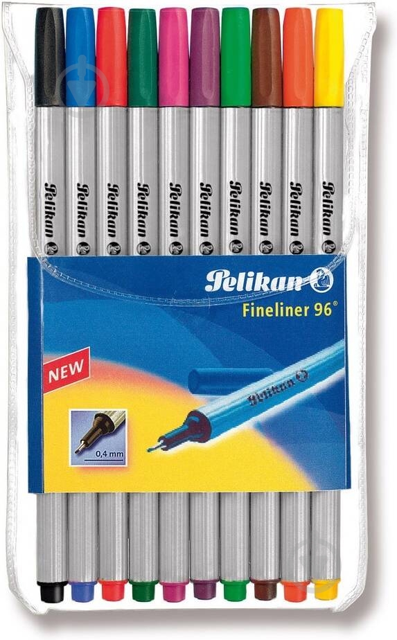 Набор лайнеров Pelikan Fineliner 10 цветов 940676 - фото 3