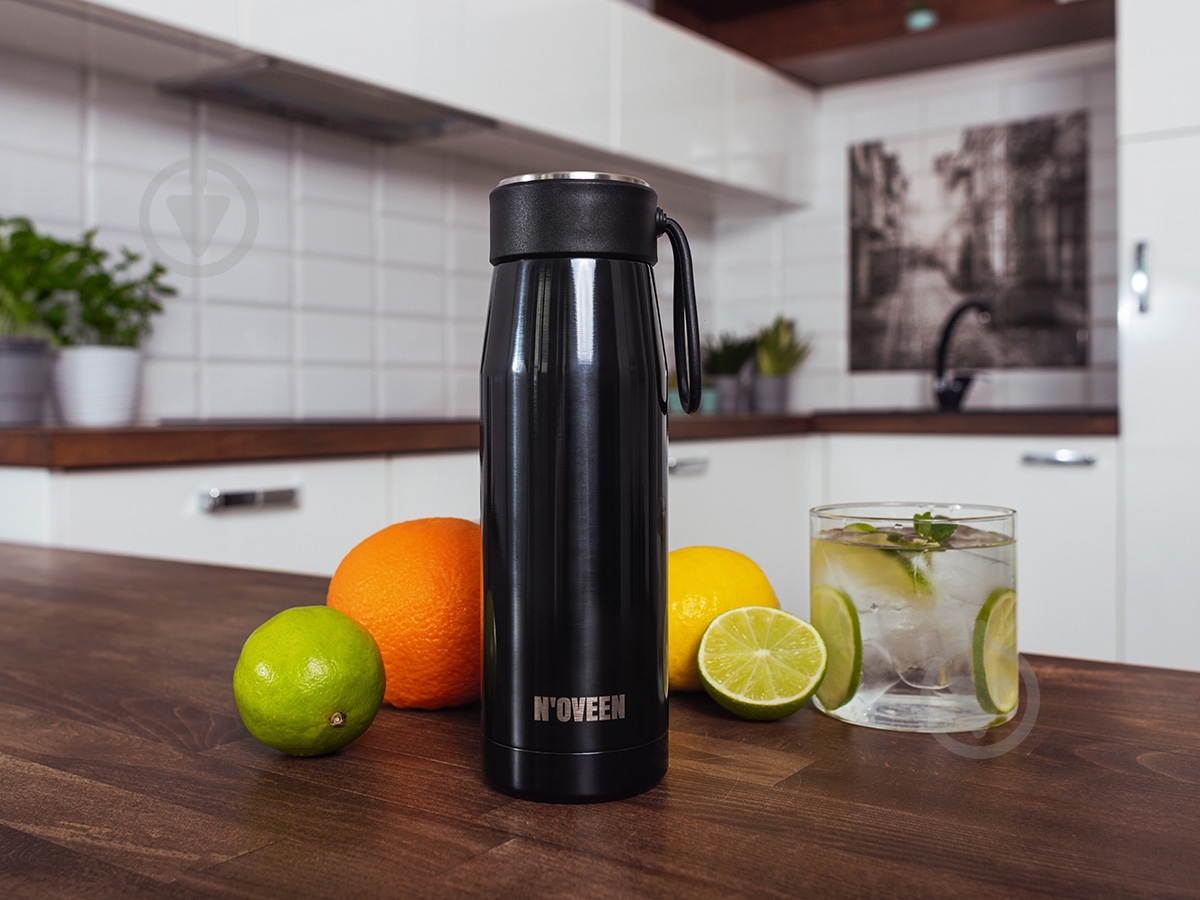 Термобутылка Noveen TB220 Grey 390 мл - фото 6