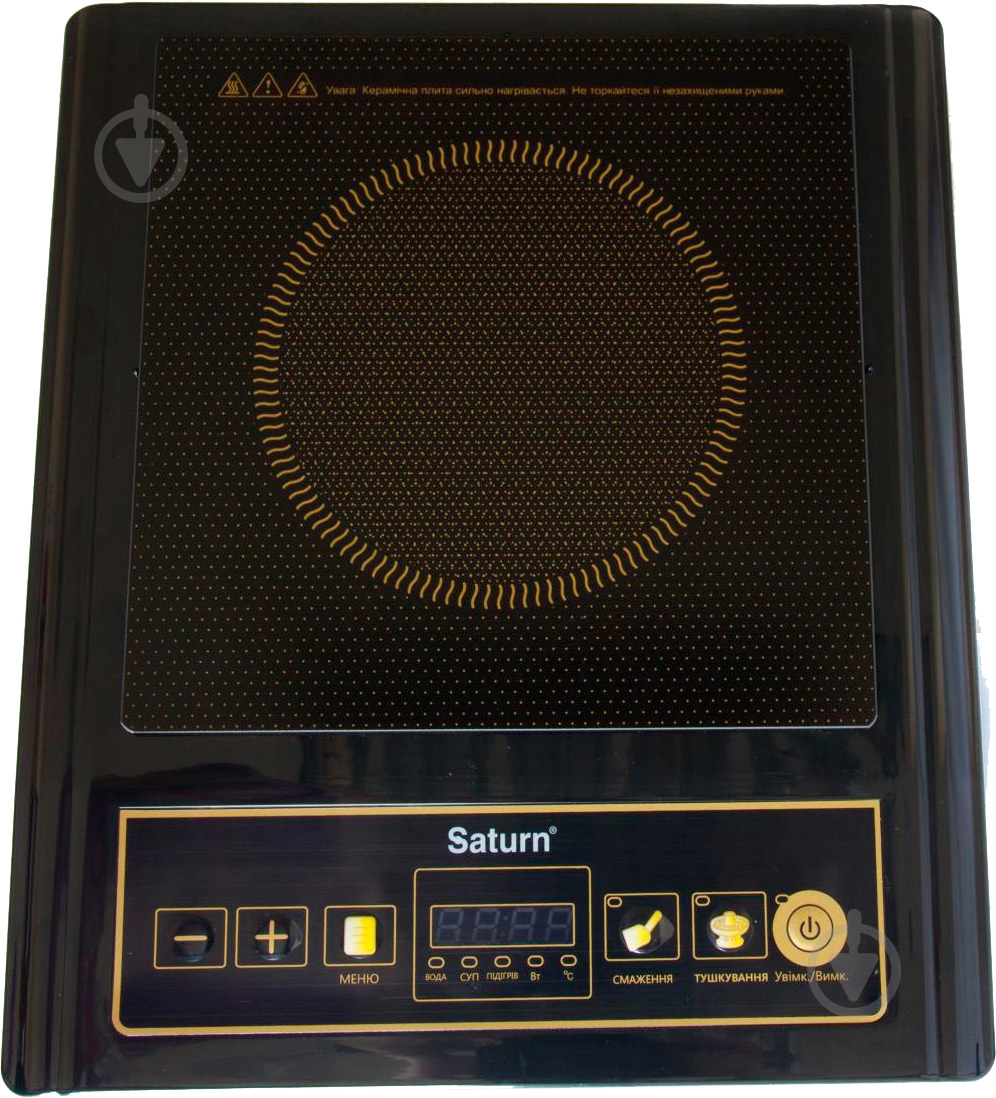 Плита электрическая настольная Saturn ST-EC0187 - фото 1 Плита электрическая настольная Saturn ST-EC0187 - фото 1