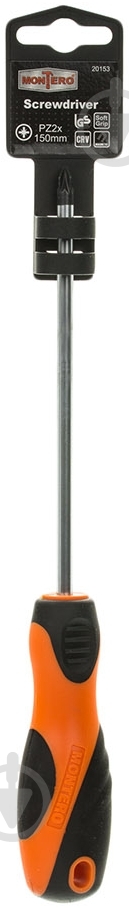 Отвертка Montero PZ2×150 мм 20153 - фото 2 Отвертка Montero PZ2×150 мм 20153 - фото 2